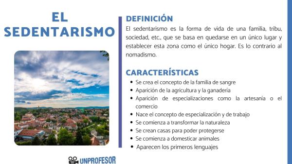 SEDENTARISMO: Características y VIDA en la Historia