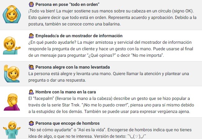 Significado de EMOJIS POPULARES: Por qué los USAMOS