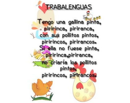 Te diviertes y aprendes en casa con estos trabalenguas