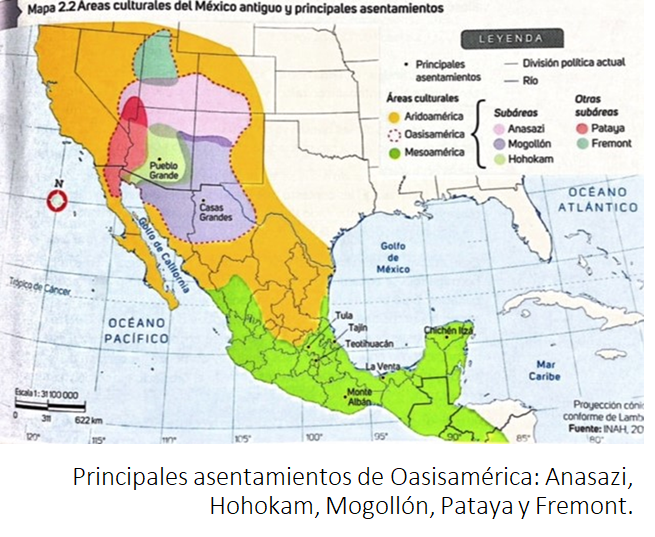Te gustaría analizar las superáreas culturales del México antiguo