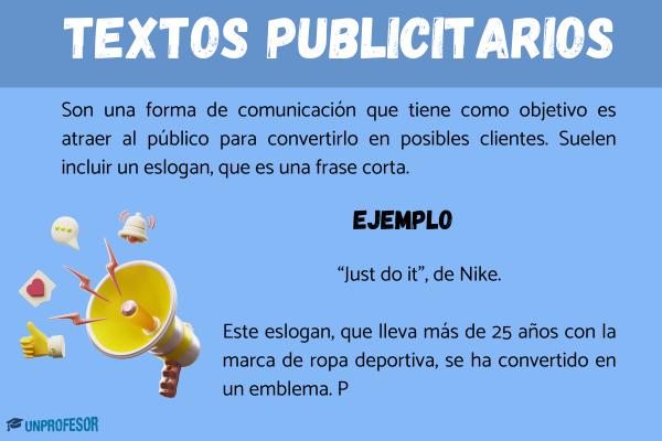 TEXTOS PUBLICITARIOS: Características y Ejemplos Clave