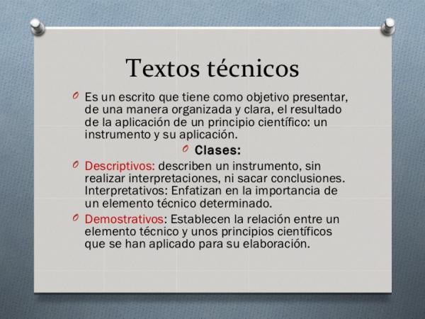 TEXTOS TÉCNICOS: QUÉ SON Y CUÁLES SON SUS CARACTERÍSTICAS