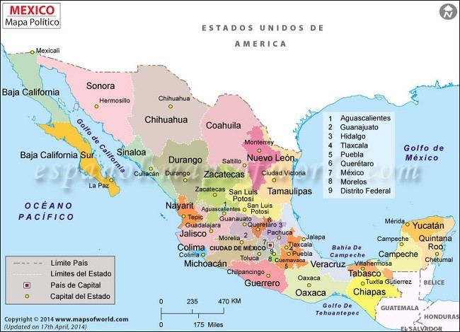 TIPOS DE MAPAS: IMÁGENES y Características Esenciales
