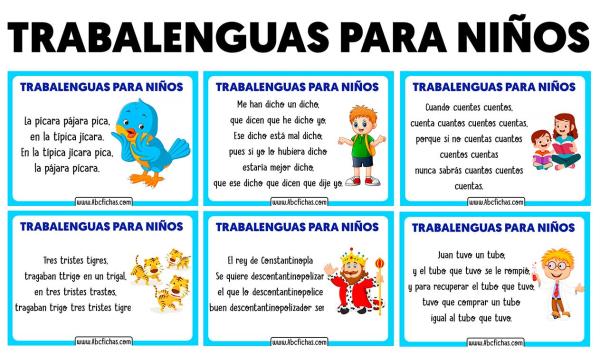 TRABALENGUAS DIVERTIDOS: Significados y Aprendizaje