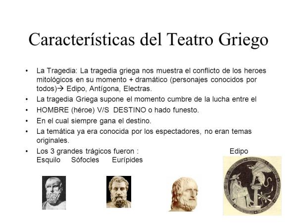 TRAGEDIA GRIEGA: CARACTERÍSTICAS y AUTORES ESENCIALES